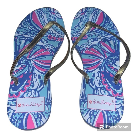 LILLY PULITZER FLIP FLOPS - Picture 2 of 5